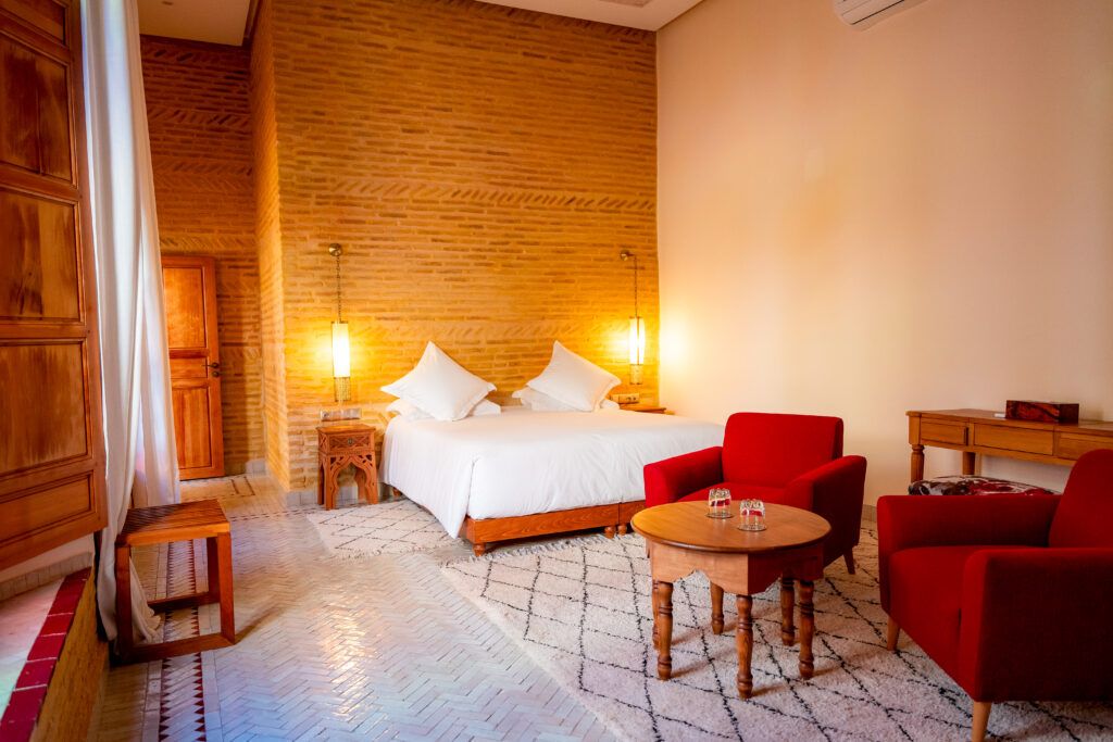 勃艮第套房,Riad Al Ansari,非斯